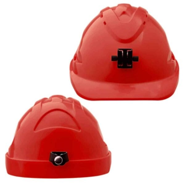 Pro Choice Safety Gear V9 Hard Hat Vented + Lamp Bracket Pushlock Harness