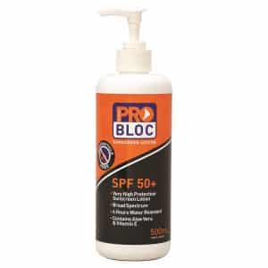 PROBLOC® 50+ Sunscreen 500mL Pump Dispenser