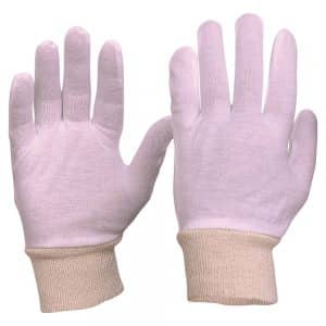 Interlock Poly/Cotton Liner Knit Wrist Gloves