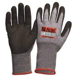 Arax® Nitrile Dip With Extended 30cm Cuff Gloves