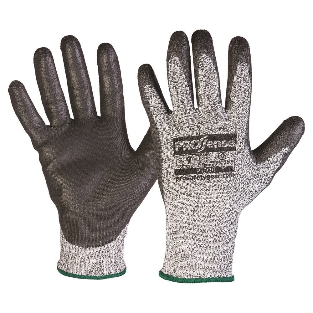 Prosense C5 Cut 5 Gloves With PU Palm - A & M Workwear