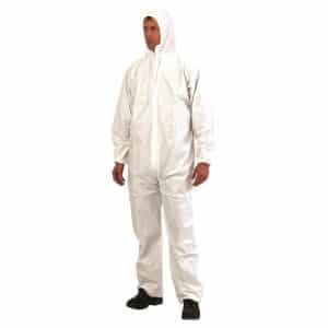 Provek Disposable White Coveralls