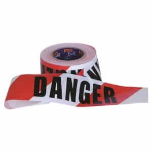 DANGER Print Barricade Tape - 100m x 75mm