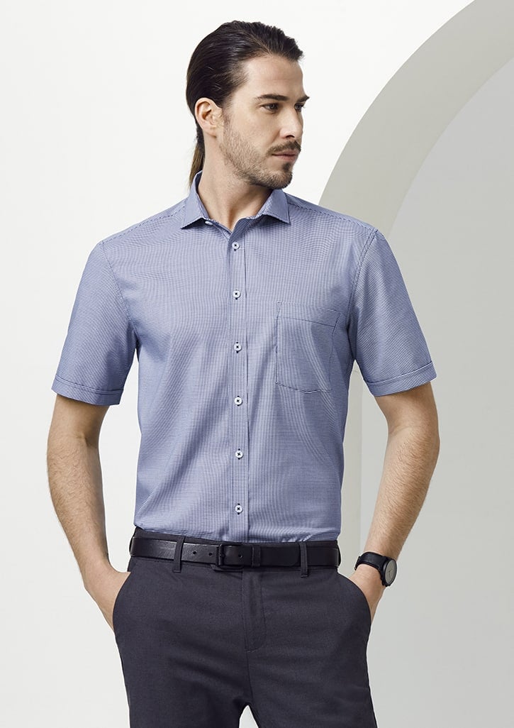 Men Jagger Short Sleeve Shirt - A & M Workwear