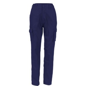Ladies Cotton Drill Cargo Pants