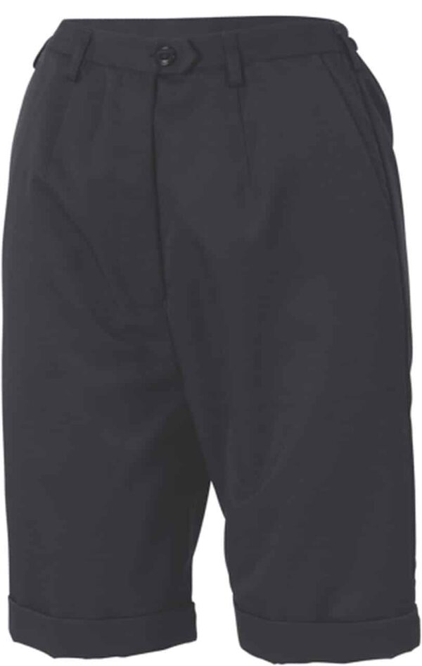 Ladies Permanent Press Flat Front Shorts