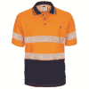 HiVis Segment Taped Cotton Jersey Short Sleeve Polo - Image 2