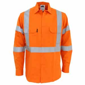 Hi-Vis 3 Way Vented "X" Back & Biomotion Taped Shirt