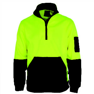 HiVis 1/2 Zip Super Fleecy