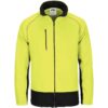 HiVis 2 Tone Full Zip Fleecy Sweat Shirt with Two Side Zipped Pockets - Image 2