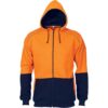 HiVis Contrast Piping Fleecy Hoodie - Image 2