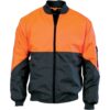 HiVis 2 Tone Day Bomber Jacket - Image 2