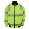 HiVis "Hoop" Pattern Flying Jacket with Biomotion Tape - Image 2