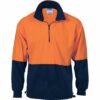 HiVis Two Tone 1/2 Zip Polar Fleece - Image 4