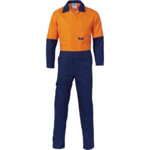 HiVis Two Tone Cotton Coverall