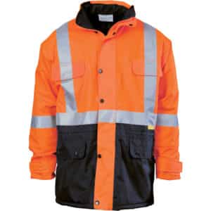 300D Poly/PU Quilted Jacket with Tape