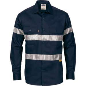 155gsm Cotton Shirt with Vents & Tape