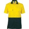 HiVis 3 Way Cool-Breeze Cotton Short Sleeve Shirt - Image 3