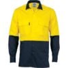 HiVis 3 Way Cool-Breeze Cotton Long Sleeve Shirt - Image 3