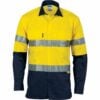 2 Tone 3 Way Cool Breeze Taped Long Sleeve Shirt - Image 2