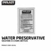 Water Preservative Solution 4 x 250mL Bottles - Image 2